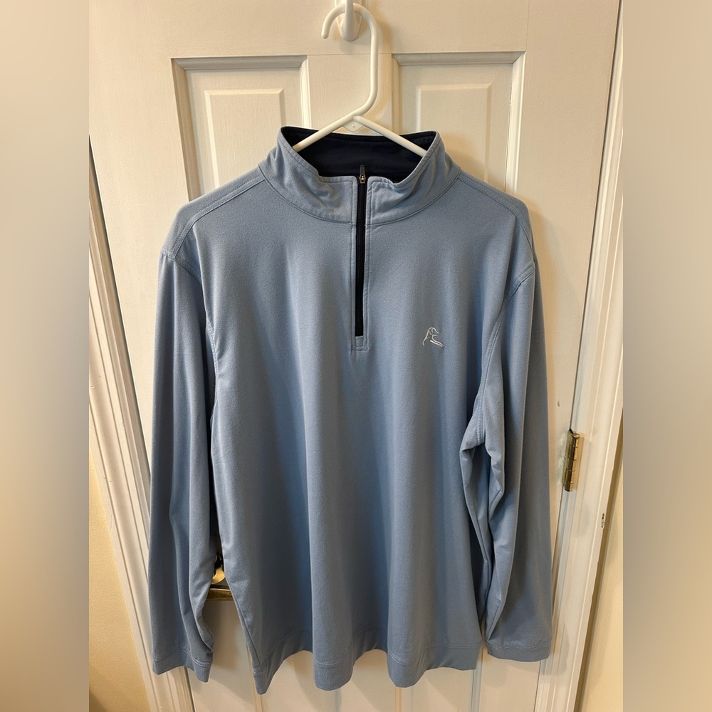 Rhoback Sky Blue Quarter-Zip Pullover